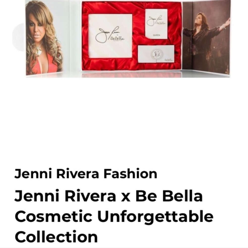 Jenni Rivera X Bebella cosmetic